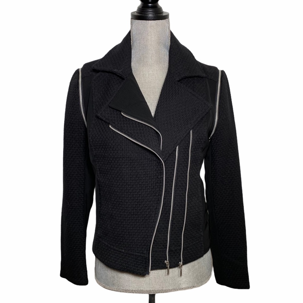 HARVE BERNARD Double Zipper Motor Jacket NWT S